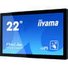 Monitor LED IIyama ProLite TF2234MC-B6AGB 21.5 inch Full HD Touchscreen, 8ms, Negru