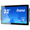 Monitor LED IIyama ProLite TF2234MC-B6AGB 21.5 inch Full HD Touchscreen, 8ms, Negru