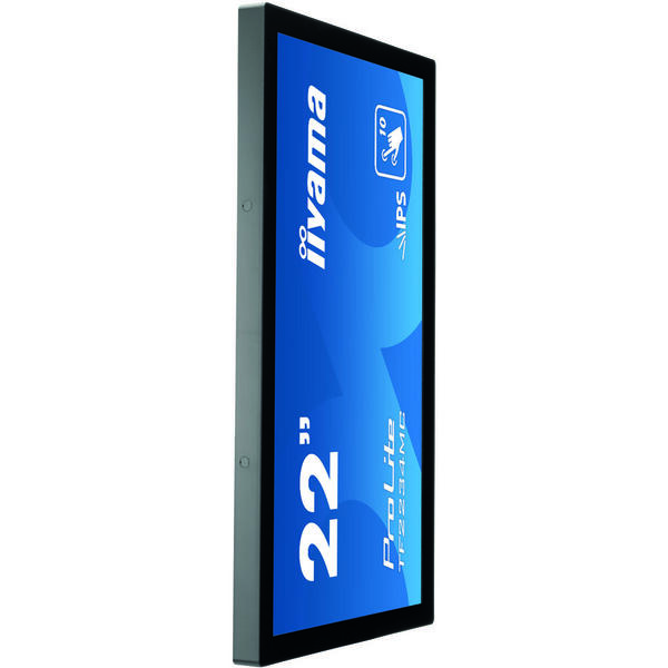 Monitor LED IIyama ProLite TF2234MC-B6AGB 21.5 inch Full HD Touchscreen, 8ms, Negru