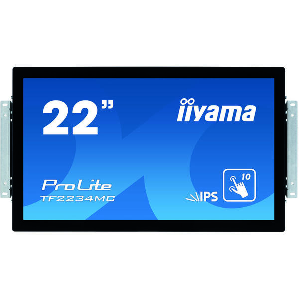 Monitor LED IIyama ProLite TF2234MC-B6AGB 21.5 inch Full HD Touchscreen, 8ms, Negru