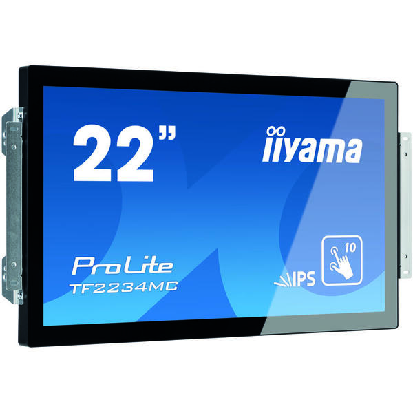 Monitor LED IIyama ProLite TF2234MC-B6AGB 21.5 inch Full HD Touchscreen, 8ms, Negru