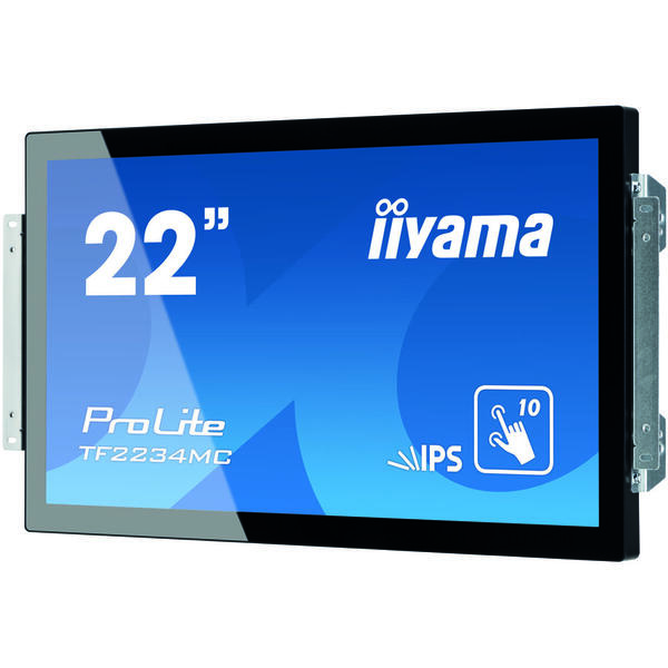 Monitor LED IIyama ProLite TF2234MC-B6AGB 21.5 inch Full HD Touchscreen, 8ms, Negru