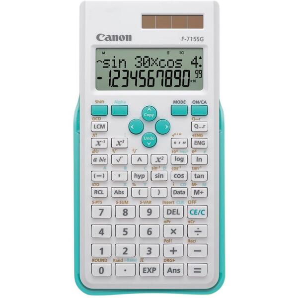 Calculator de birou Canon F-715SG, 16 digiti, Blue
