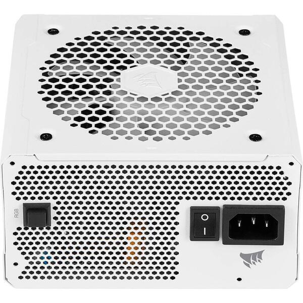 Sursa Corsair CX550F RGB, 550W, 80+ Bronze White