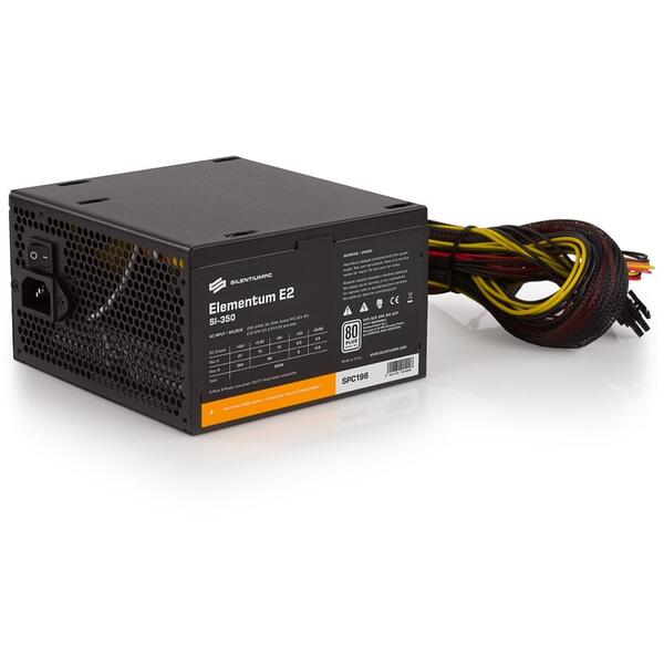 Sursa Silentium PC Elementum E2, 80+ , 350W