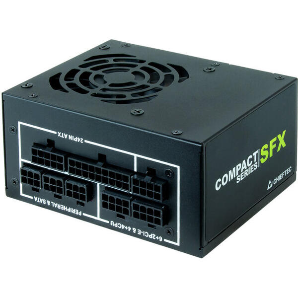 Sursa Chieftec CSN-550C, 80+ Gold, 550W, SFX