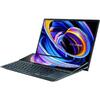 Ultrabook Asus ZenBook Duo 14 UX482EA, 14 inch FHD, Intel Core i5-1135G7, 8GB DDR4X, 1TB SSD, Intel Iris Xe, Win 10 Pro, Celestial Blue