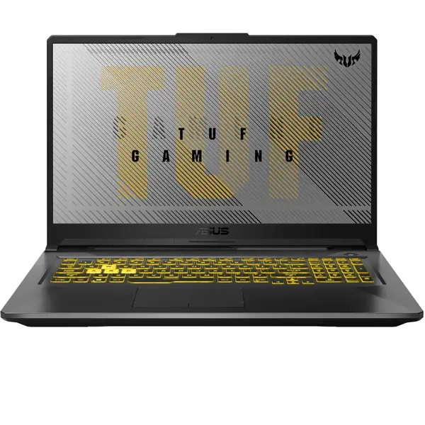 Laptop Gaming Asus TUF A17 FA706IU, 17.3 inch FHD 120Hz, AMD Ryzen 9 4900H, 8GB DDR4, 512GB SSD, GeForce GTX 1660 Ti 6GB, No OS, Bonfire Black