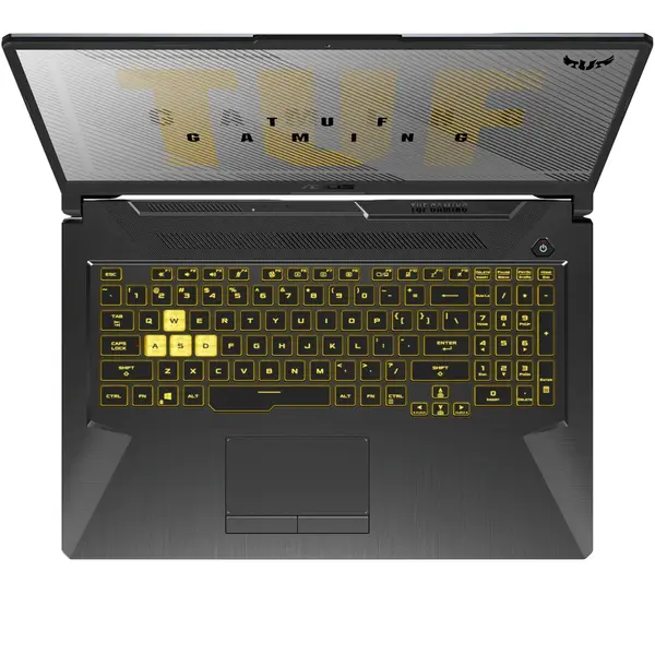 Laptop Gaming Asus TUF A17 FA706IU, 17.3 inch FHD 120Hz, AMD Ryzen 9 4900H, 8GB DDR4, 512GB SSD, GeForce GTX 1660 Ti 6GB, No OS, Bonfire Black