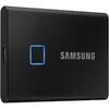 SSD Samsung Portable T7 Touch 2TB USB 3.2 tip C, Black