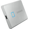 SSD Samsung Portable T7 Touch 1TB USB 3.2 tip C, Silver