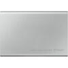 SSD Samsung Portable T7 Touch 2TB USB 3.2 tip C, Silver