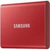 SSD Samsung Portable T7 Touch 500GB USB 3.2 tip C, Red