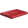 SSD Samsung Portable T7 Touch 500GB USB 3.2 tip C, Red