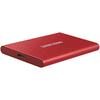 SSD Samsung Portable T7 1TB USB 3.2 tip C, Red