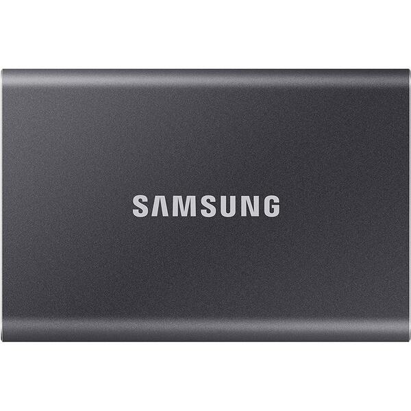 SSD Samsung Portable T7 Touch 1TB USB 3.2 tip C, Grey