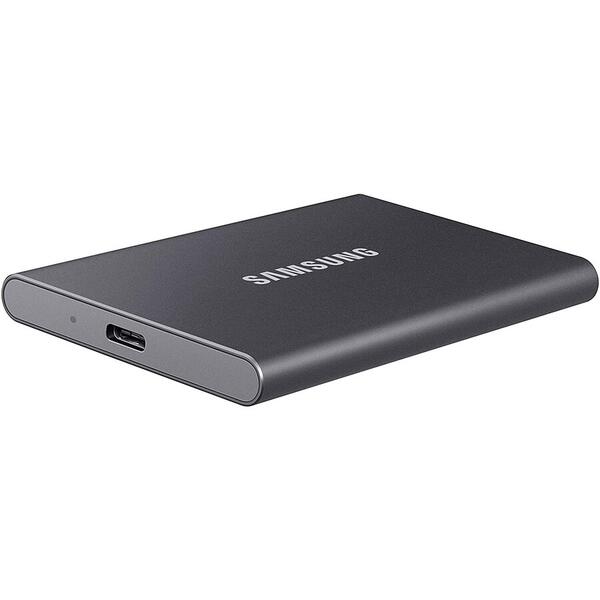 SSD Samsung Portable T7 2TB USB 3.2 tip C, Grey