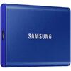 SSD Samsung Portable T7 Touch 2TB USB 3.2 tip C, Blue