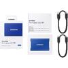SSD Samsung Portable T7 Touch 2TB USB 3.2 tip C, Blue