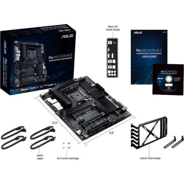 Placa de baza Asus Pro WS X570-ACE Socket AM4