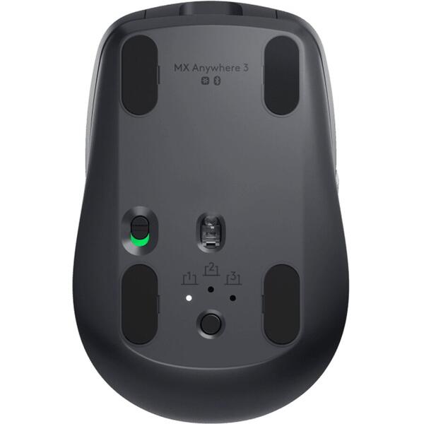 Mouse Logitech MX Anywhere 3 Bluetooth, Wireless, Graphite