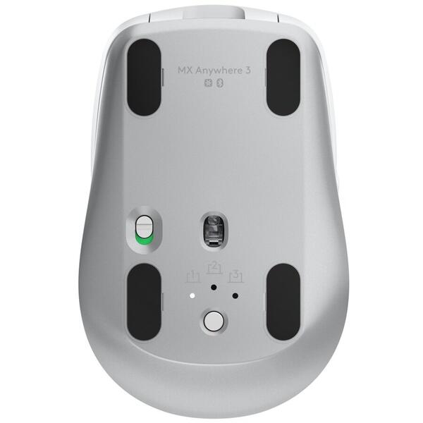 Mouse Logitech MX Anywhere 3 Bluetooth, Wireless, Grey