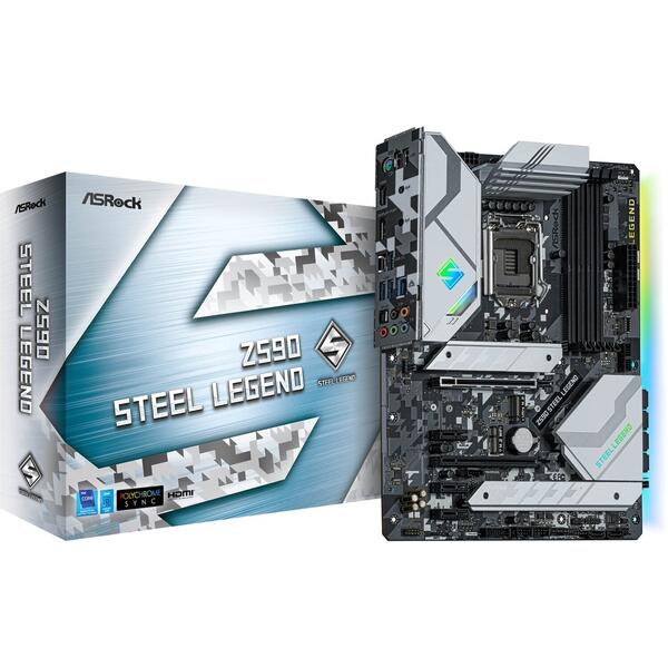 Placa de baza ASRock Z590 Steel Legend Socket 1200