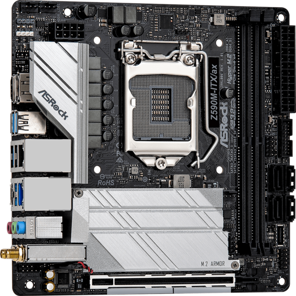 Placa de baza ASRock Z590M-ITX/ax Socket 1200