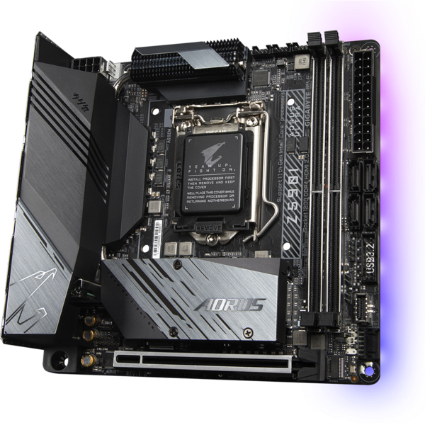 Placa de baza Gigabyte Z590I AORUS ULTRA Socket 1200