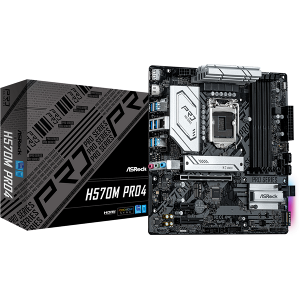 Placa de baza ASRock H570M Pro4 Socket 1200