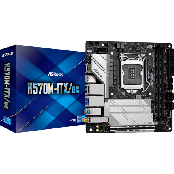 Placa de baza ASRock H570M-ITX/ac Socket 1200