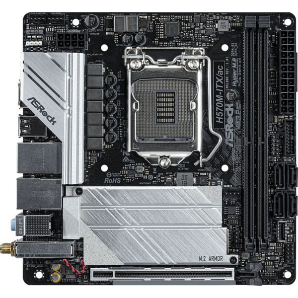 Placa de baza ASRock H570M-ITX/ac Socket 1200