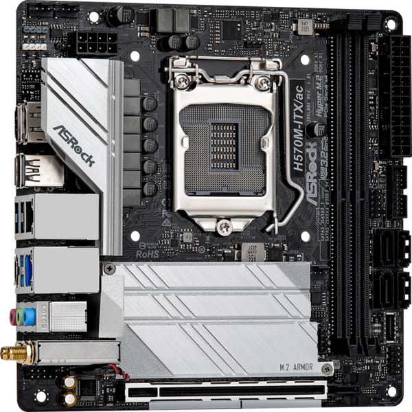 Placa de baza ASRock H570M-ITX/ac Socket 1200