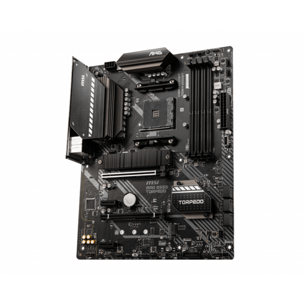 Placa de baza MSI MAG B550 TORPEDO - Motherboard - ATX - Socket AM4 - AMD B550