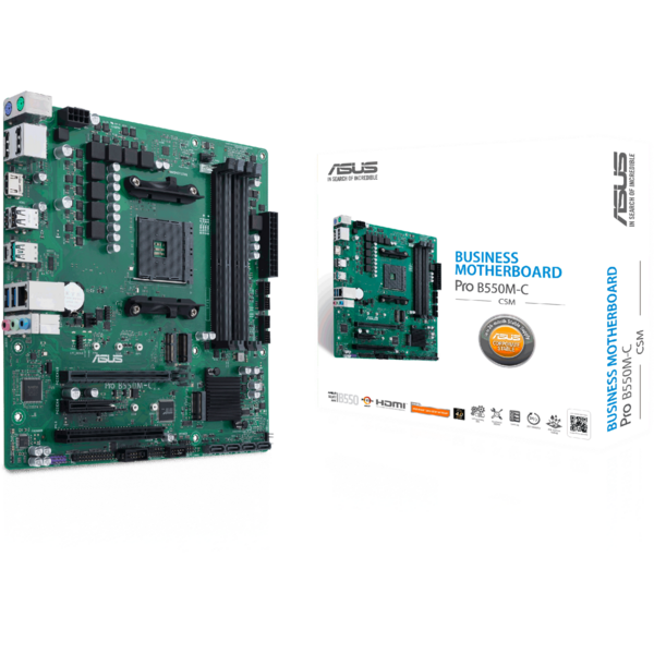 Placa de baza Asus Pro B550M-C/CSM Socket AM4