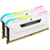 Memorie Corsair Vengeance RGB Pro SL 32GB DDR4, 3200MHz, CL16, Kit Quad Channel, Alb