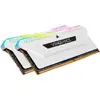 Memorie Corsair Vengeance RGB Pro SL 32GB, DDR4 3600MHz, CL18, Kit Dual Channel, Alb