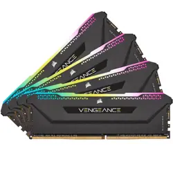 Vengeance RGB Pro SL 32GB, DDR4 3600MHz, CL18, Kit Dual Channel, Negru