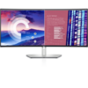 Monitor LED Dell U3821DW Curbat IPS 37.52 inch, 5ms, USB Type C, Boxe, Silver