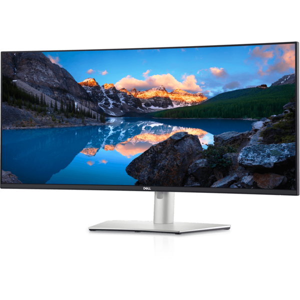 Monitor LED Dell U3821DW Curbat IPS 37.52 inch, 5ms, USB Type C, Boxe, Silver