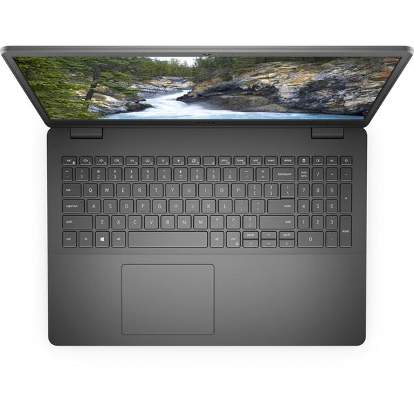 Laptop Dell Vostro 3500, 15.6 inch FHD, Intel Core i7-1165G7, 8GB DDR4, 512GB SSD, Intel Iris Xe Graphics, Win 10 Pro, Black, 3Yr BOS