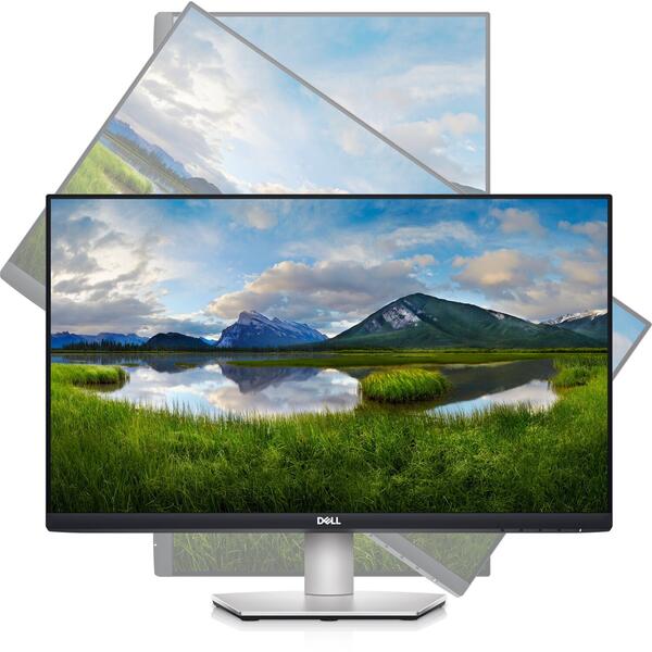 Monitor LED Dell S2421HS, 23.8 inch FHD IPS 4ms, Black-Silver