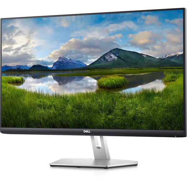 Monitor LED Dell S2721HN, 27 inch 4ms FHD IPS, Black-Silver