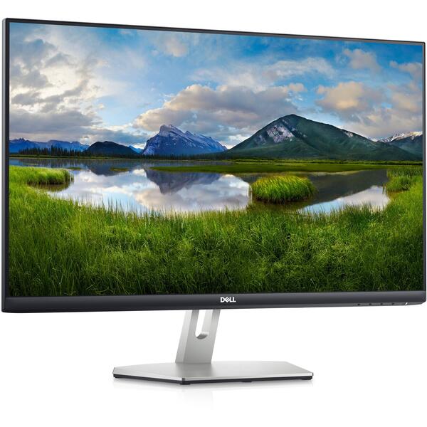 Monitor LED Dell S2721HN, 27 inch 4ms FHD IPS, Black-Silver