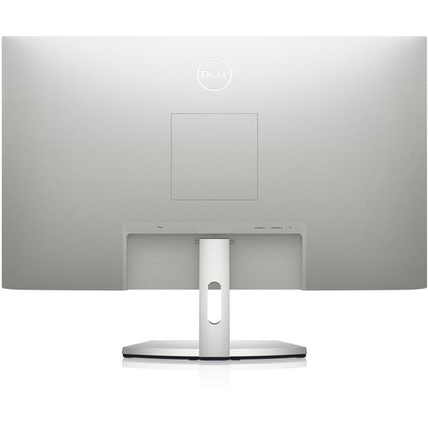 Monitor LED Dell S2721HN, 27 inch 4ms FHD IPS, Black-Silver