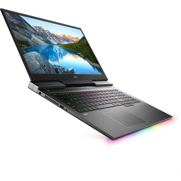 Laptop Gaming Dell G7 17 7700 17.3 inch FHD 144Hz 300 nits, Intel Core i7-10750H, 16GB DDR4 512GB SSD nVidia GeForce GTX 1660 Ti 6GB Windows 10 Pro, Mineral Black 3Yr CIS
