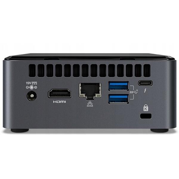 Mini PC NUC 10 NUC10i7FNH, Intel Core i3-10110U Wi-Fi, Bluetooth, Negru