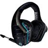 Casti gaming Logitech G935 Wireless 7.1 Surround Sound LIGHTSYNC RGB, Black