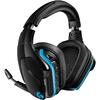 Casti gaming Logitech G935 Wireless 7.1 Surround Sound LIGHTSYNC RGB, Black