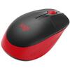 Logitech Optic M190, USB Wireless, Red